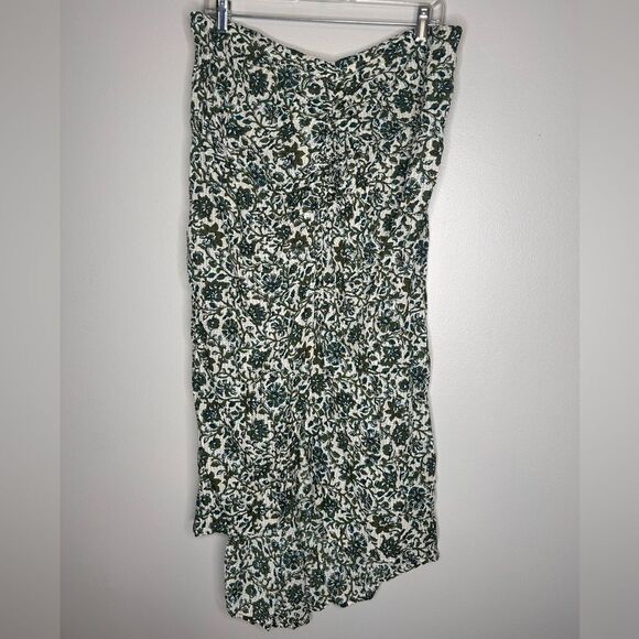 Veronica Beard Pixie Ruched Silk Midi Skirt - Picture 7 of 8